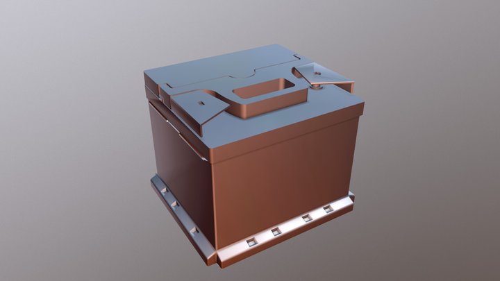 Batterie 3D Model