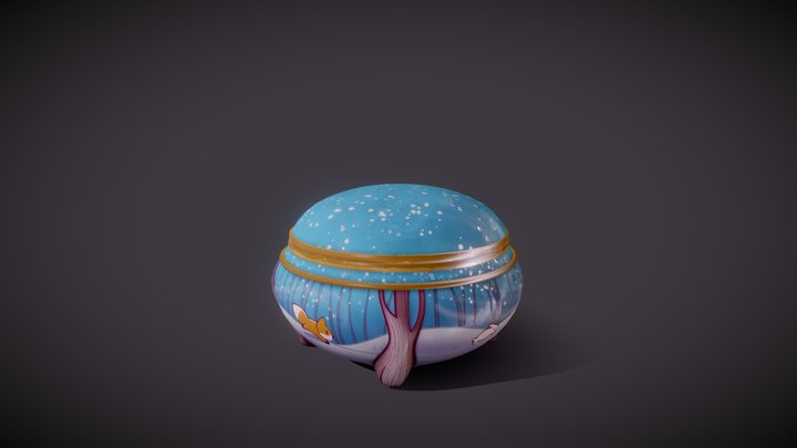 Music Fox Animation 3D Model