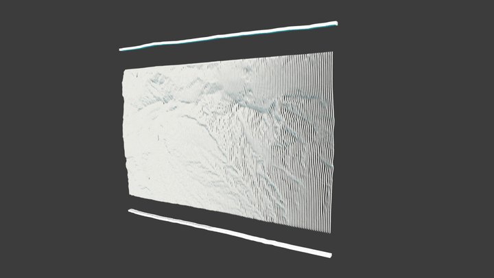 Glaciar 3D Model