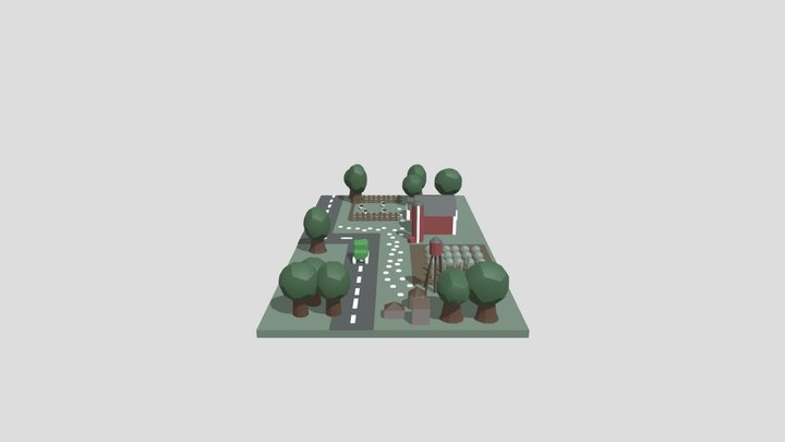 Farm 3D Model