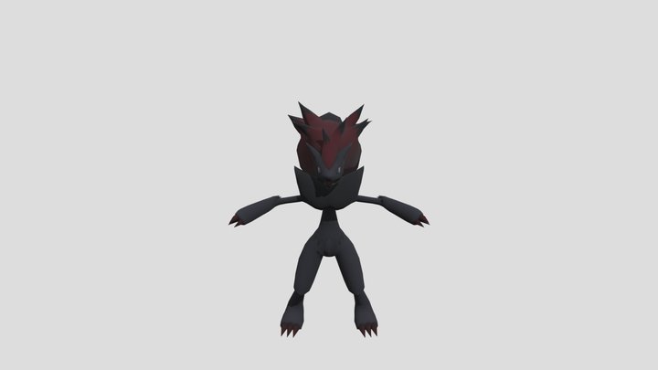 Wii U - Super Smash Bros for Wii U - Zoroark 3D Model