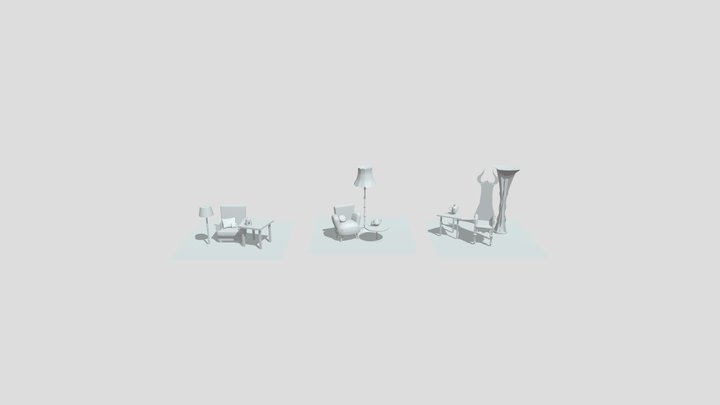 Силуэты 3D Model