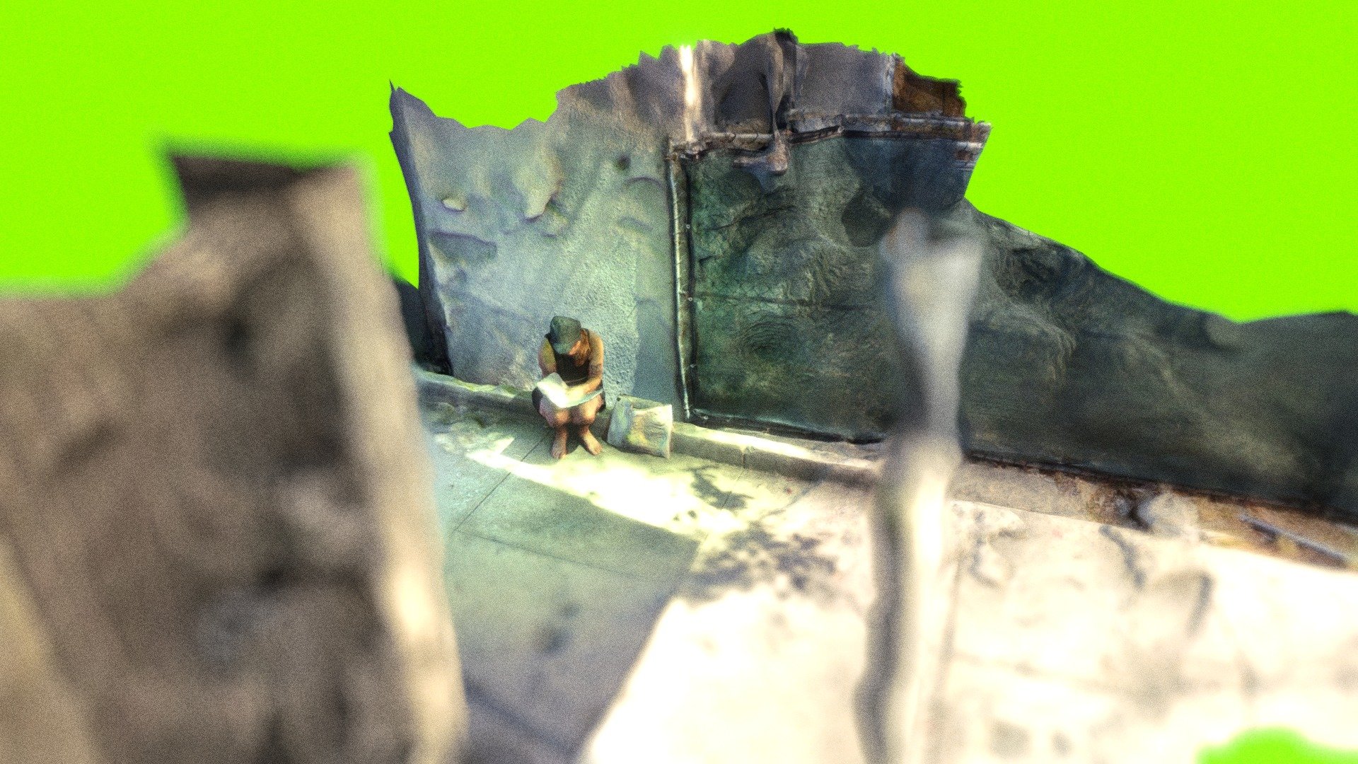 Aug 12, 2024 at 10:57 AM, Mackey Apt. Entrance — Sketchfab embed 3D viewer