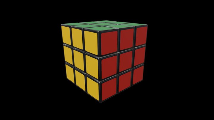 Rubik's cube 3D Model