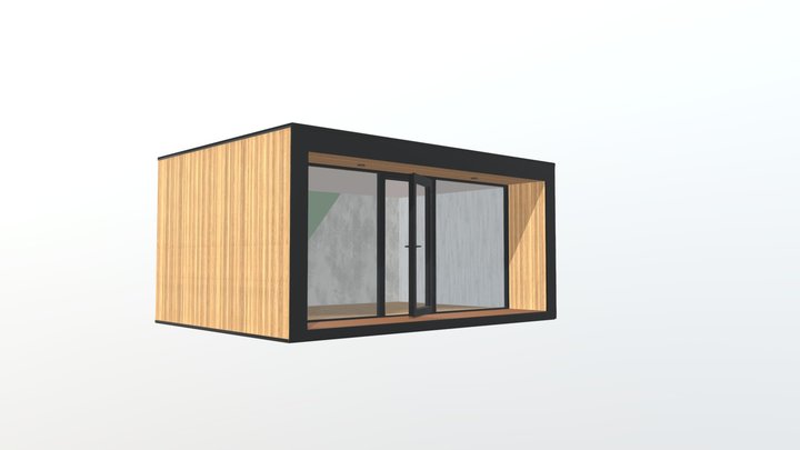Garden House Premium 3D Model