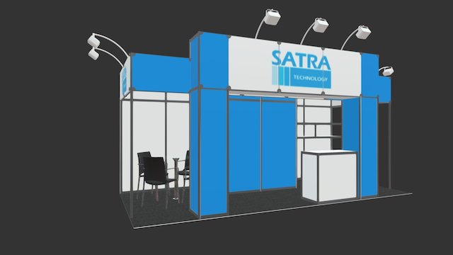 Satra stand 3D Model