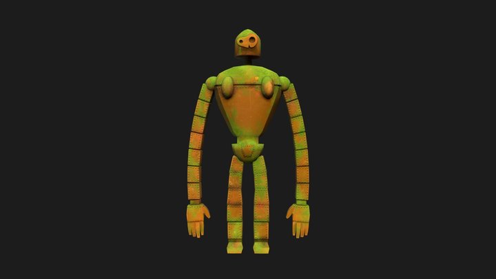 Laputa Robot 3D Model