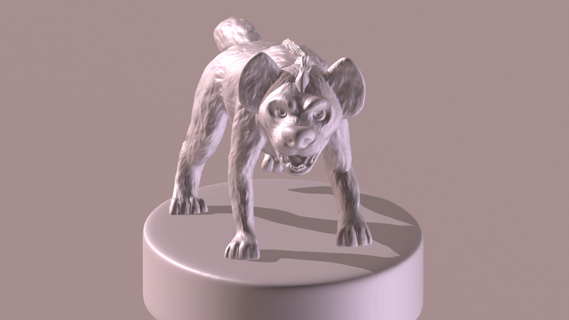 Hyena Full - Download Free 3D model by crimsonmuse [c8e4224] - Sketchfab