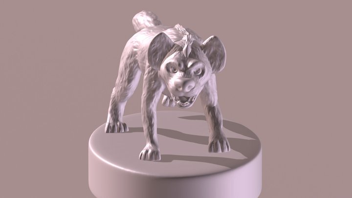 Hyena Full 3D Model