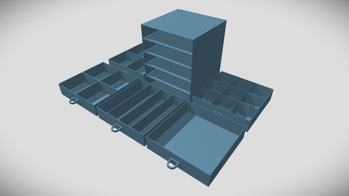 Mini Organizador 3D Model