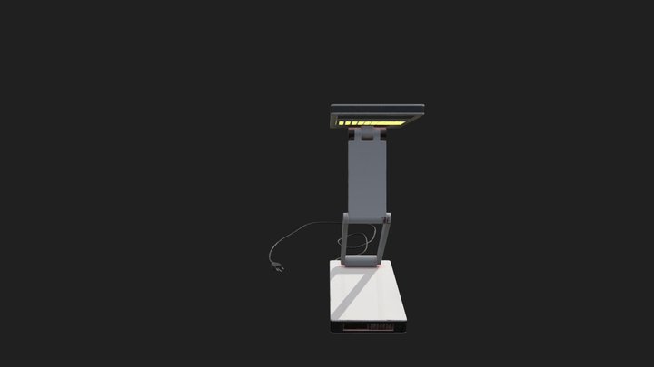 Desk Lamp UE 3D Model