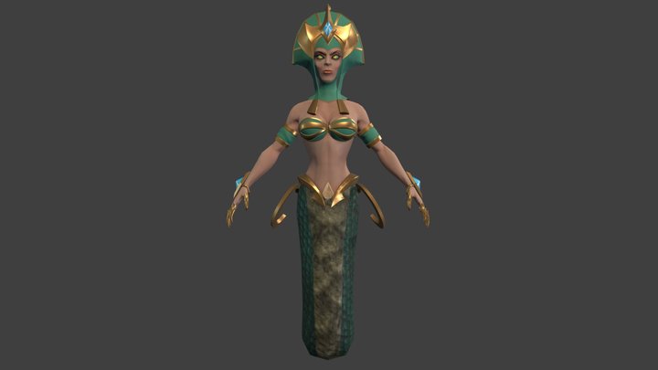 Cassiopeia Portfolio VI WIP 3D Model