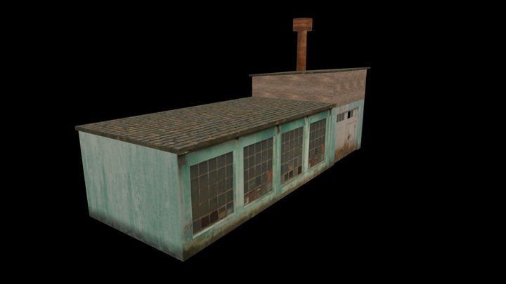 ps1 style workshop 3D Model