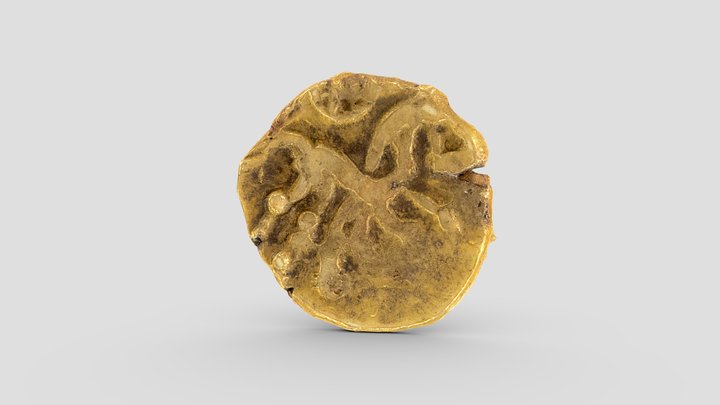 Nervische stater | Nervian stater (c. 60 BC) – Modelo 3D gratuito STL