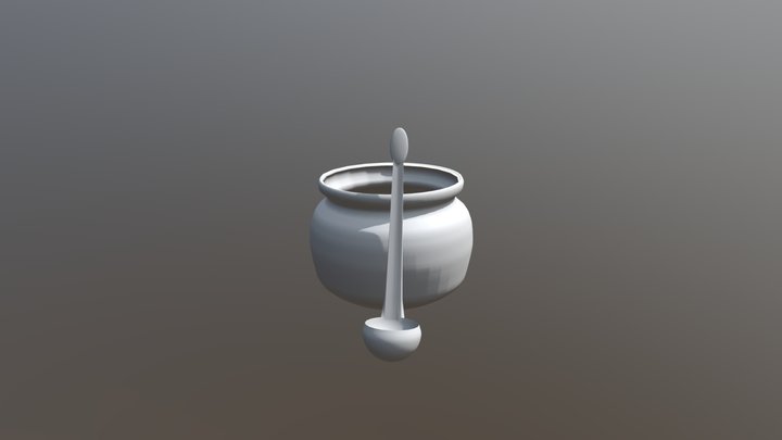 Mayalindseth Cauldron1 3D Model