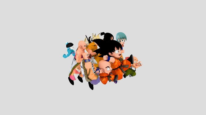 Dragon Ball Adventure 3D Model
