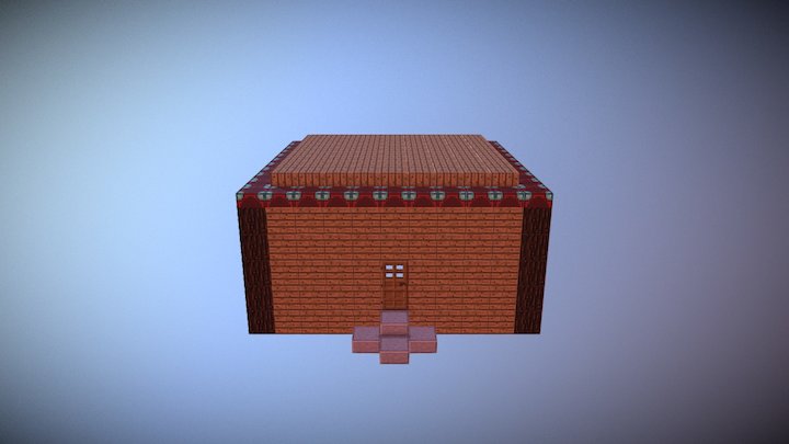 Minecraft Huis Yari Icke 1GD2 3D Model
