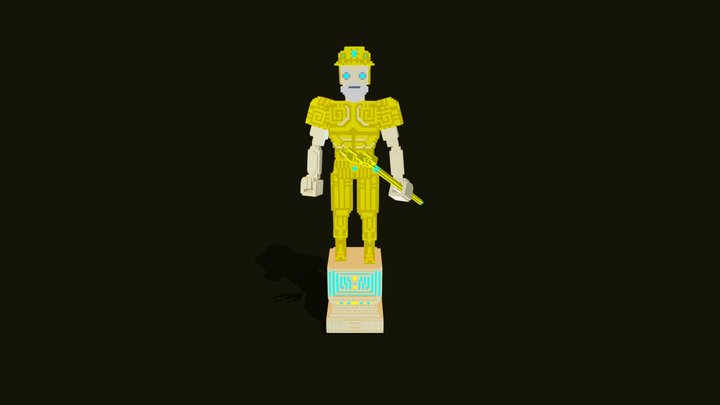 NEPTUNE STATUE 3D Model