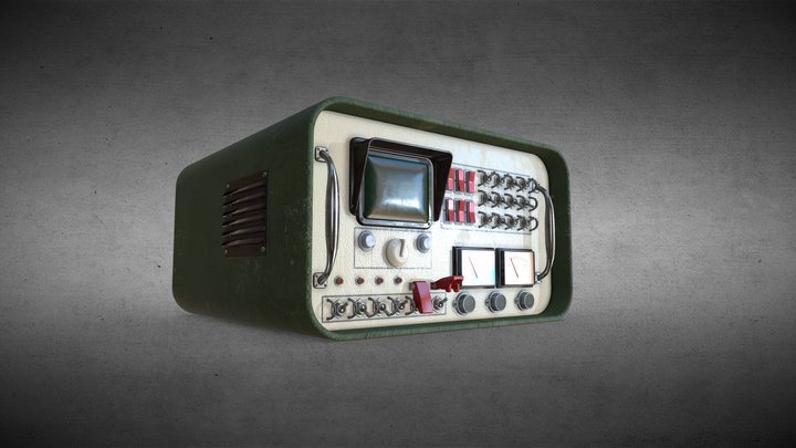 Old Radio Box – Free 3D Model STL