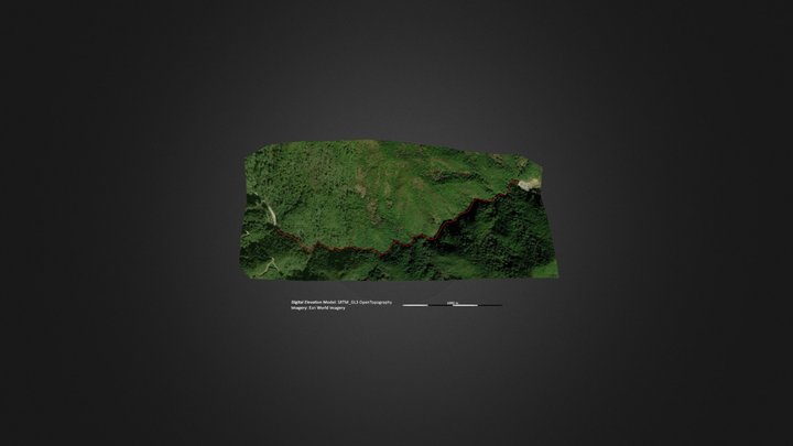 哀牢山（石门峡） – Free 3D Model STL