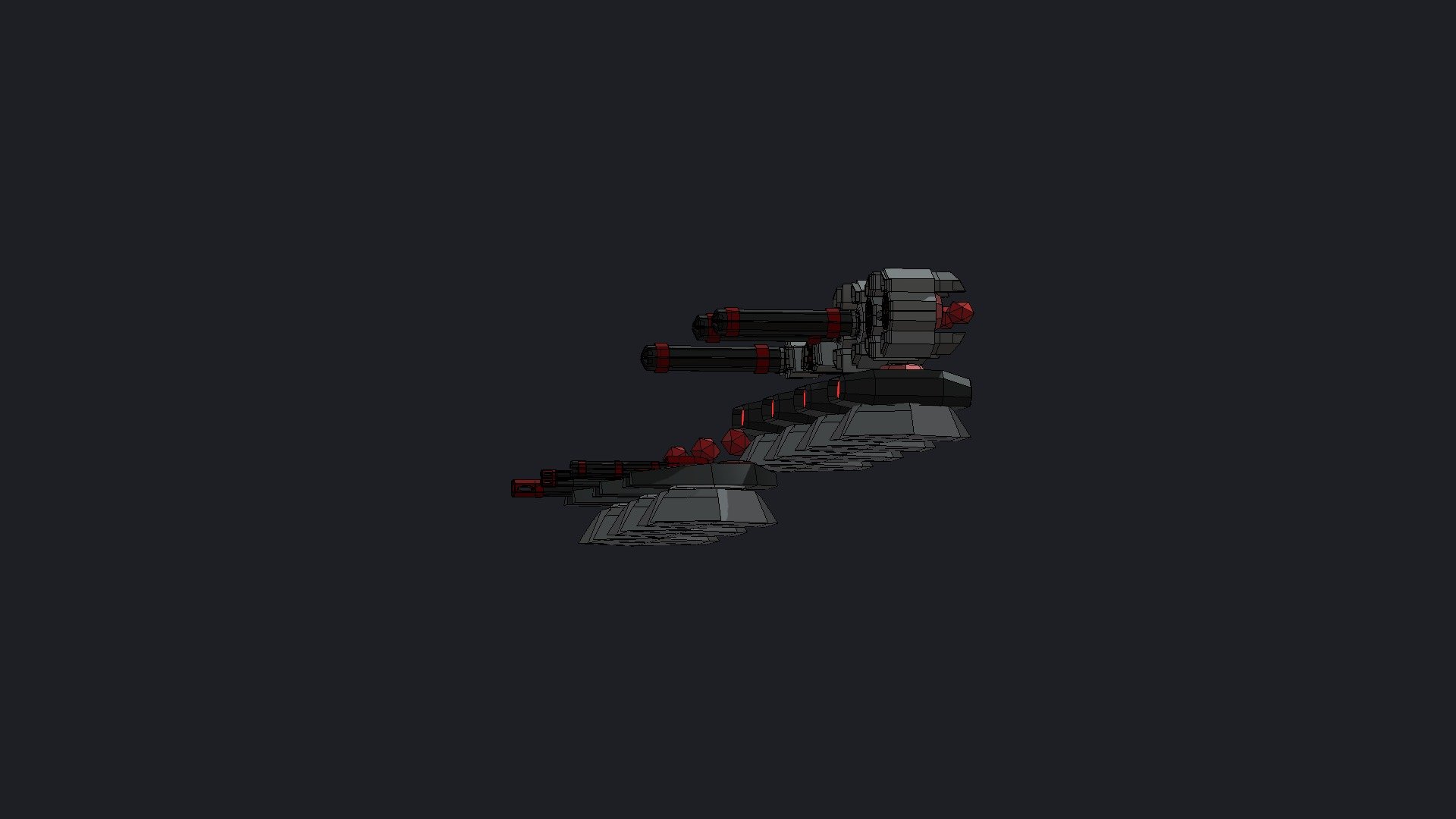 Set Of Weaponized Turrets
