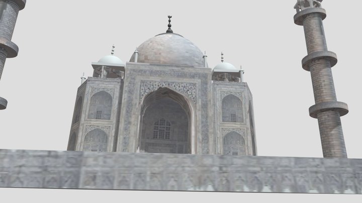 TAJ MAHAL 3D Model
