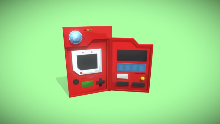 Pokedex 3D Model