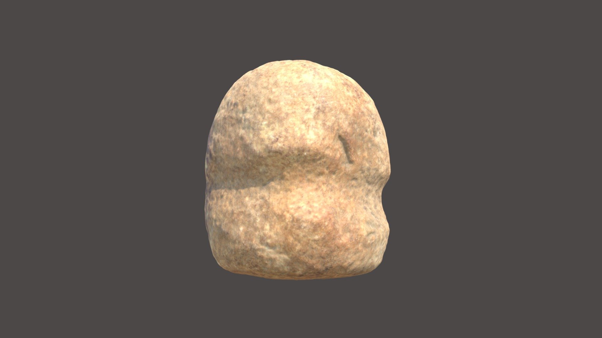 FR025, Late Archaic, grooved hammerstone Download Free 3D model by