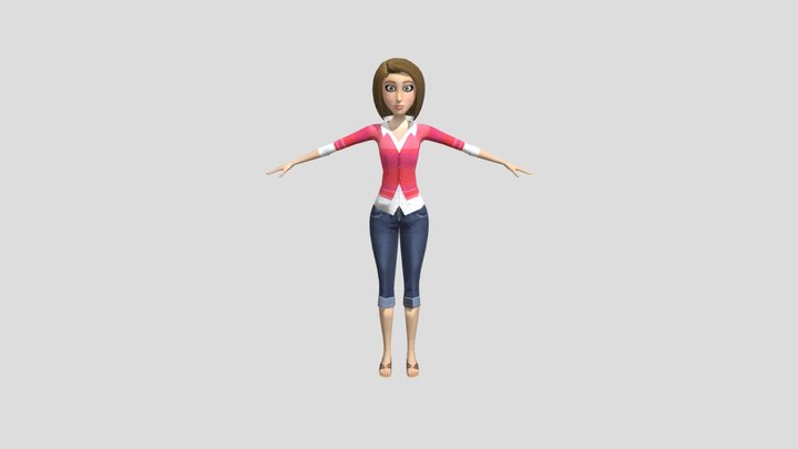 Vanessa Bloome 3D Model