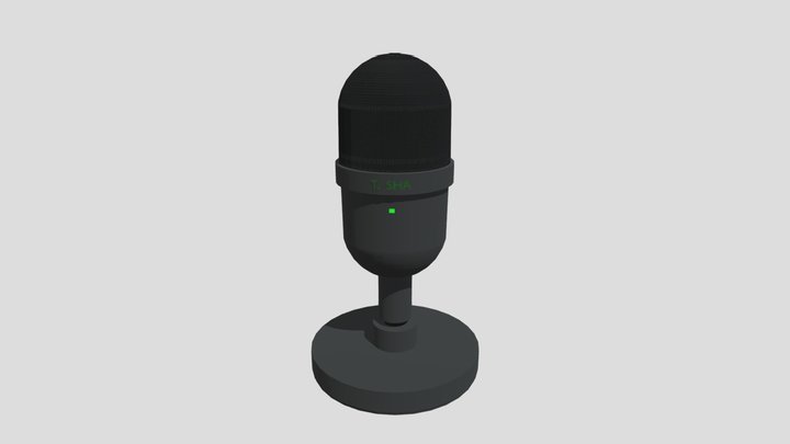 Razer Gaming Microphone 3D Model
