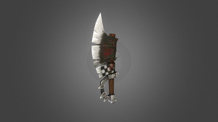 Warhammer 40K Axe #2 3D Model