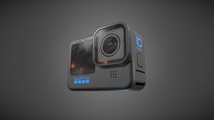 GoPro Hero Black 10 3D Model