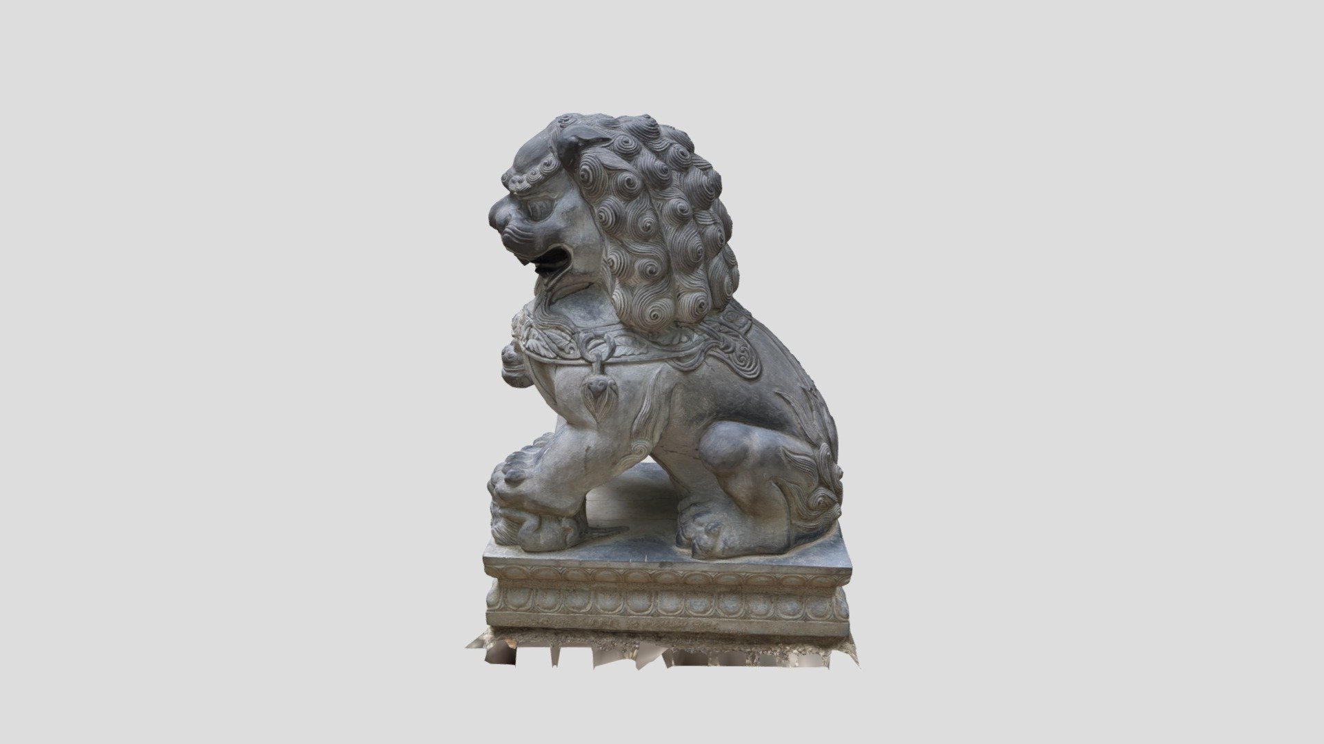 Chinese lion - Download Free 3D model by fosafosa [c8eea49] - Sketchfab