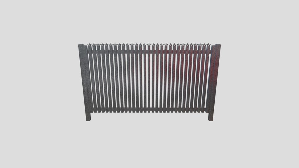 Metal Security Fence