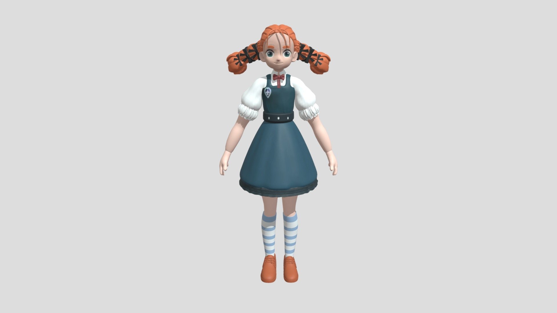 Girl3 - Download Free 3D model by harrylanxi0417 [c8ef70f] - Sketchfab