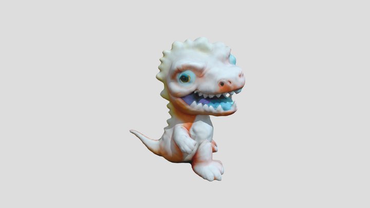 T-Rex - paint it u! 3D Model