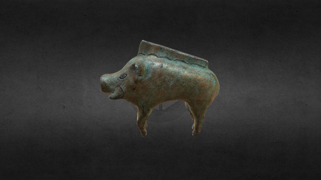 Rusted boar 3D Model