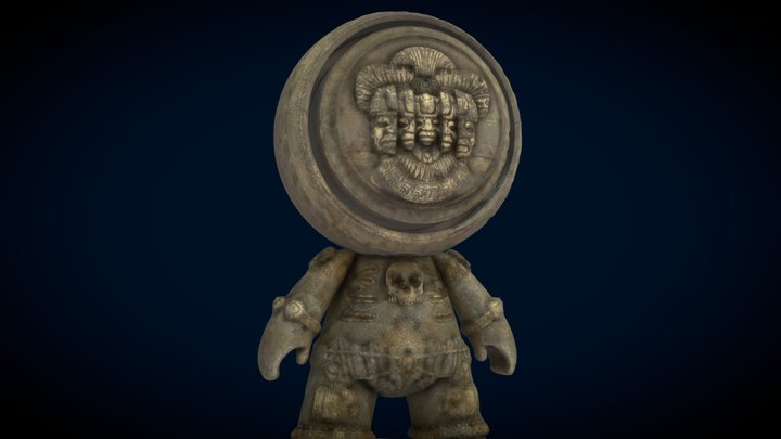Aztec Mat 3D Model
