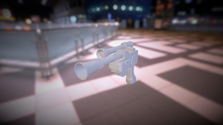Star Wars Blaster V. 0 25 3D Model