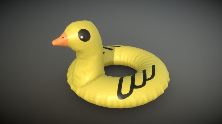 Duck Floatie 3D Model