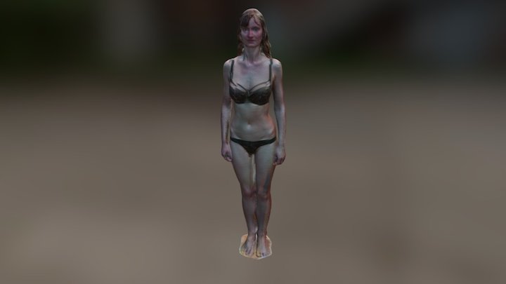 Bára - postava 3D Model