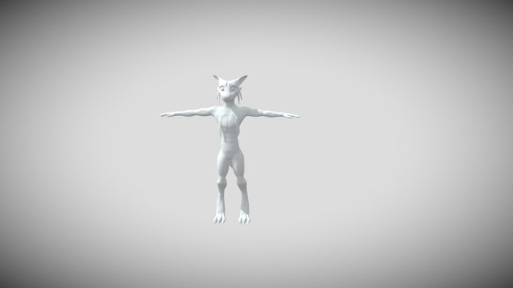 Rhaal Avatar WIP 3D Model
