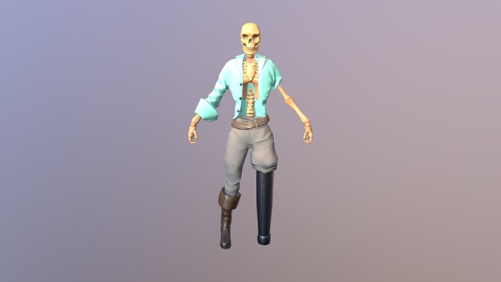 Skeleton 3D Model