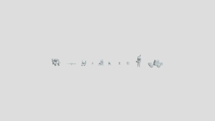 Blocking 3D Model
