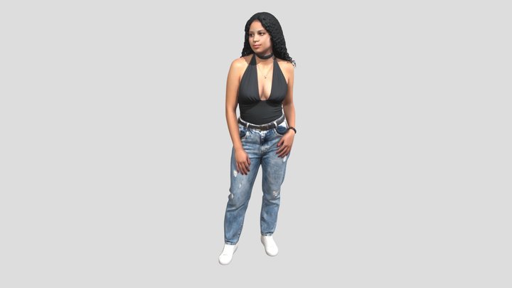Confident In Denim – Modello 3D gratuito STL