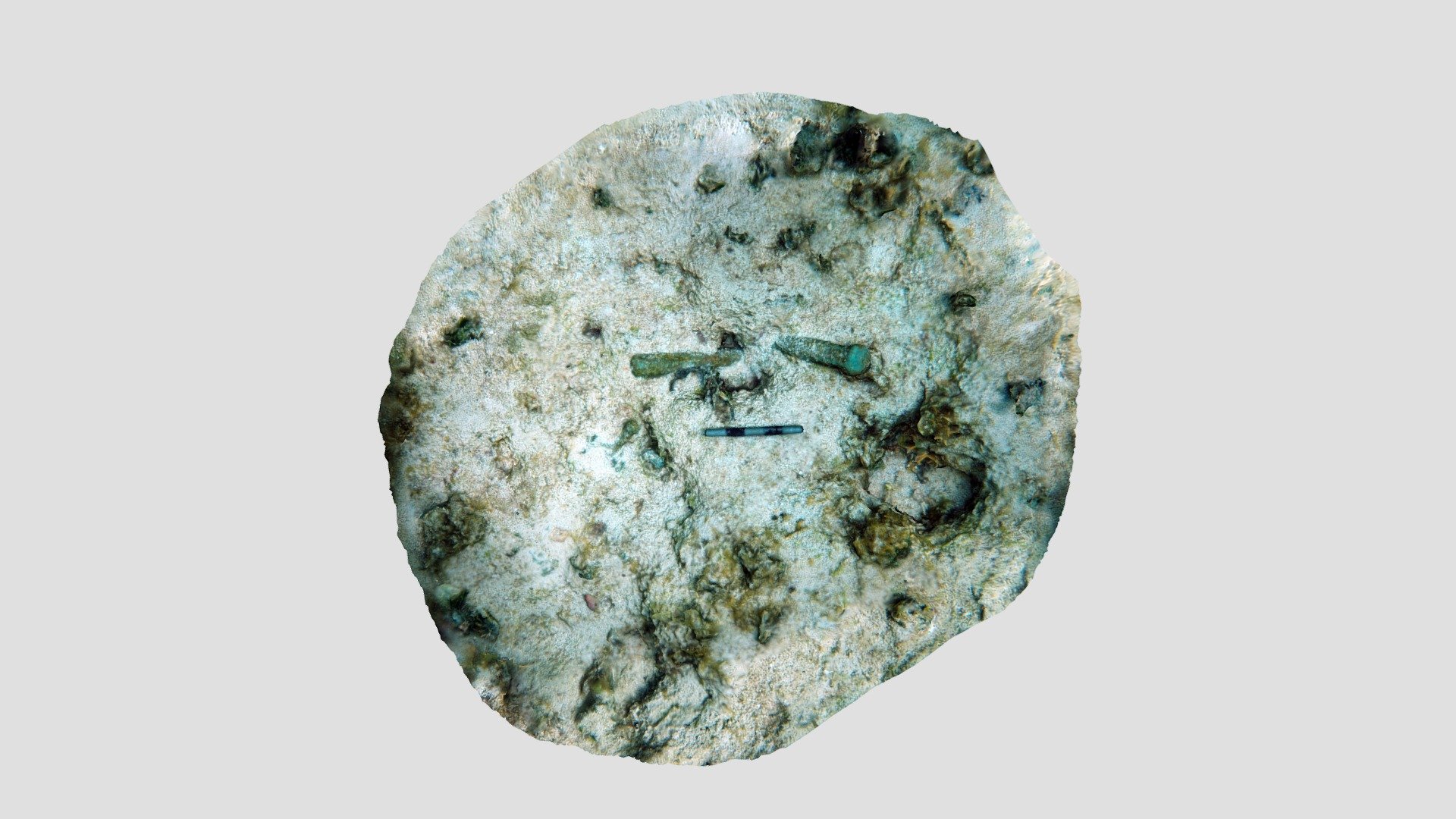 Guerrero Two Copper Spikes in Bedrock (2019)