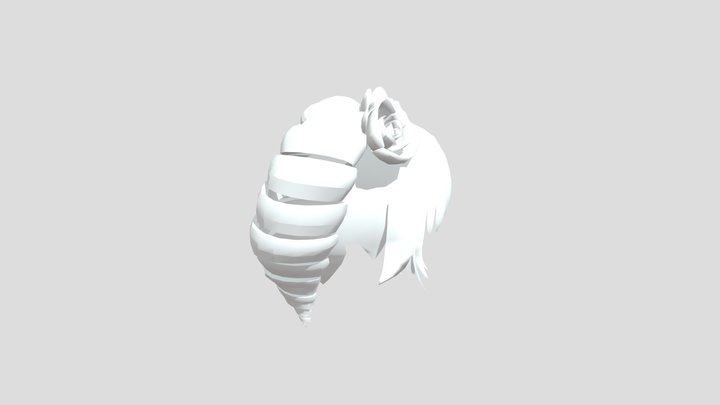 Kizana Hair 3D Model