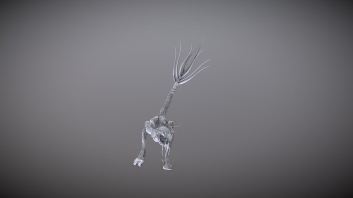 Blind Predator CG Model 3D Model