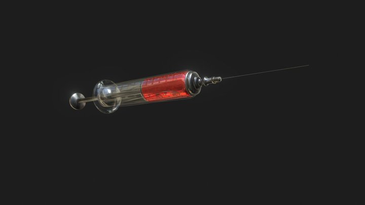 wip medicine asset game 3D Model