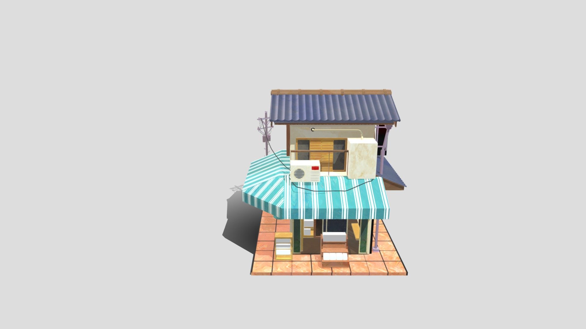 Anime style home